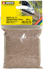 Noch 09372, Gleisschotter - braun, / H0 - TT