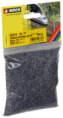 Noch 09374, Gleisschotter – grau, 250g, / H0 -TT