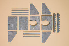Auhagen 11342, 2 Tunnelportale - eingleisig, Bausatz / H0