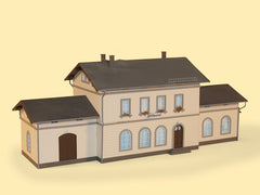Auhagen 11368, Bahnhof Flöhatal, Bausatz / H0