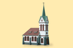Auhagen 11370, Stadtkirche, Bausatz, H0