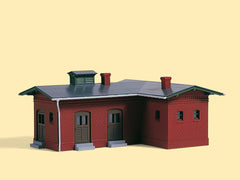 Auhagen 11384, Bahnhofstoilette, Bausatz / H0