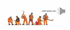 Noch 12951, Micro-Sound, Baustelle am Gleis, Figuren / N