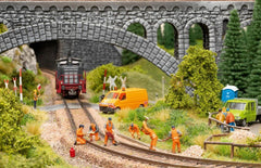 Noch 12951, Micro-Sound, Baustelle am Gleis, Figuren / N