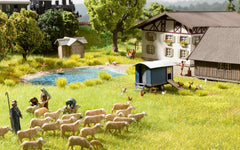 Noch 12961, Sound-Szene, Schafherde, Figuren / N