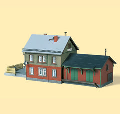 Auhagen 13275, Bahnhof Hagenau, Bausatz / TT