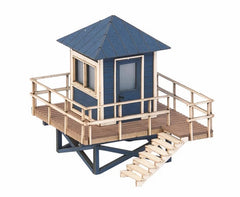 Noch 14265, Rettungsschwimmer-Turm mit Haifisch-Flosse / H0