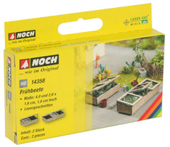 Noch, 14358, Frühbeete, Laser-Cut minis / H0