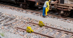 Noch 13604, 3D-MINIS, Gleisknaggen, 10 Stück / H0
