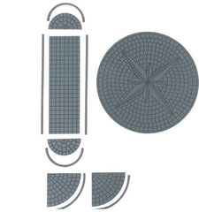 Faller 180277, Mini-Kreisverkehr und Verkehrsinsel / H0