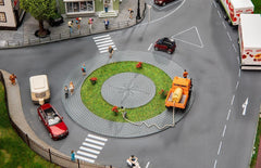 Faller 180278, Kreisverkehr und Verkehrsinsel / H0