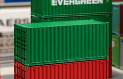 Faller 182002, 20' Container, grün / H0