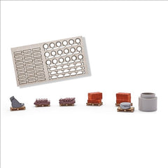 Busch 1847, Paletten-Set 'Baustelle' / H0