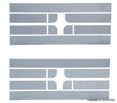 Kibri 38629, Gehwegstreifen , Bausatz / H0