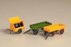 Auhagen 41642, Anhängerset, Bausatz / H0