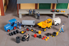 Auhagen 41646, Reifen, Felgen, Bausatz / H0