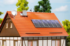 Auhagen 41651, Sat-Anlagen, Solarkollektoren, Bausatz / H0