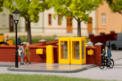 Auhagen 43667, Telefonzellen und Briefkästen, Bausatz / TT