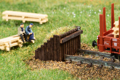 Auhagen 41655, Prellbock Holz, Fertigmodell / N