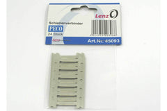 Lenz 45093, 24 Schienenverbinder, neue Ausführung, / 0