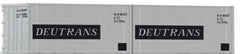Piko 46102, 2er Set 20' Container - Deutrans / TT