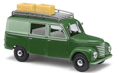 Busch 51279, Framo V901/2 Halbbus mit Dachgarten und Kisten / H0