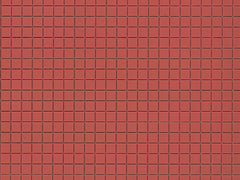 AUHAGEN 52422 Dekorplatte Marktplatte – Rotbraun, H0/TT
