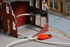 Auhagen 58105, LED-Beleuchtung Konsum / TT