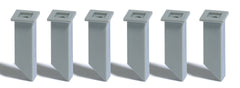 Busch, 7750, Mini Ausgestaltungs-Set Schornsteine, / H0