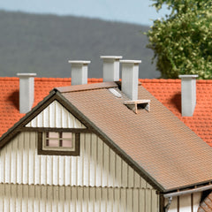 Busch, 7750, Mini Ausgestaltungs-Set Schornsteine, / H0