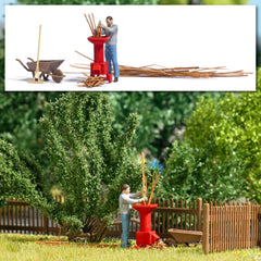 Busch 7970, Aktion-Set: Gartenhäcksler, Bausatz, / H0