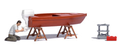 Busch 79815, Action-Set: Boot reparieren / H0
