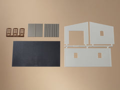 Auhagen, 80105, Garagenanbau, Bausatz / H0 - BKS