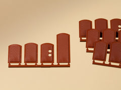 Auhagen 80205, Blindfenster rot, Bausatz / H0 - BKS, / H0