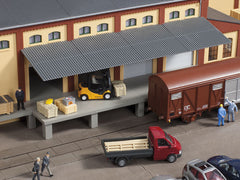 Auhagen, 80254, Rampe mit Dach, Bausatz / H0 - BKS