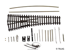 Tillig 83434, Weiche EW1 Bausatz links 15' / TT
