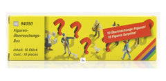 NOCH 94050 Überraschungs-Box – 10 handbemalte Figuren / H0