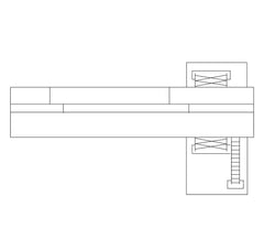 Auhagen 11401, Überladekran, Bausatz / H0