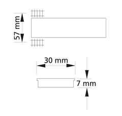 Auhagen 44628, Bahnsteigverlängerung, Bausatz / N