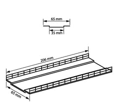 Auhagen 48596, Fahrbahnen, Geländer, Bausatz / H0 - TT