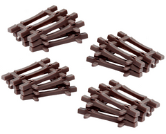 Roco 42600 Schwellenendstücke für Flexgleis mit Holzschwellen H0