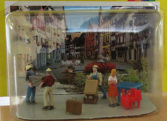 NOCH 11491 Umzug mit Zubehör – Mini-Szene, Spur H0, 1:87