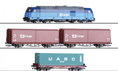 TILLIG 01449 Einsteigerset Güterzug ČD Epoche VI TT