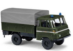 BUSCH 51658 Robur LO 1801 A „Volkspolizei“ – Spur H0, 1:87