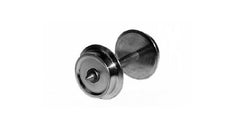 0091, Radsatz, D=7,5mm, einseitig isoliert, / TT