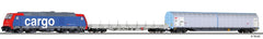 Tillig 01434, Einsteigerset-Güterzug + Bettungsgleisoval SBB Ep. VI / TT