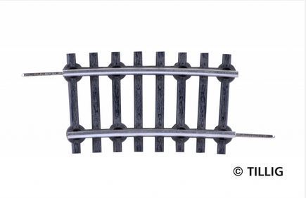 Tillig, 06240, Gleis R286 mm 7,5°