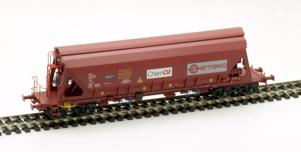 ALBERT MODELL 065331, Schüttgutwagen Tapps F-ERSA „ERMEWA, ChemOil“ , Epoche VI / H0