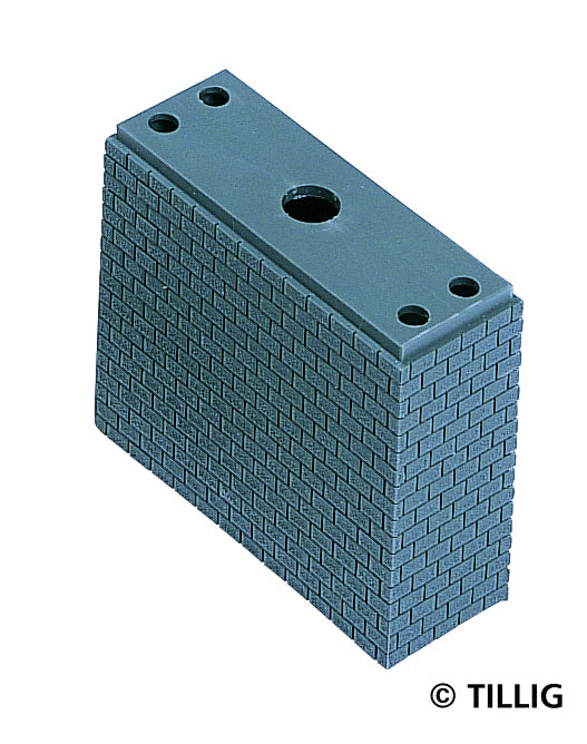 Tillig 07160, Brückenpfeiler grau / TT / H0