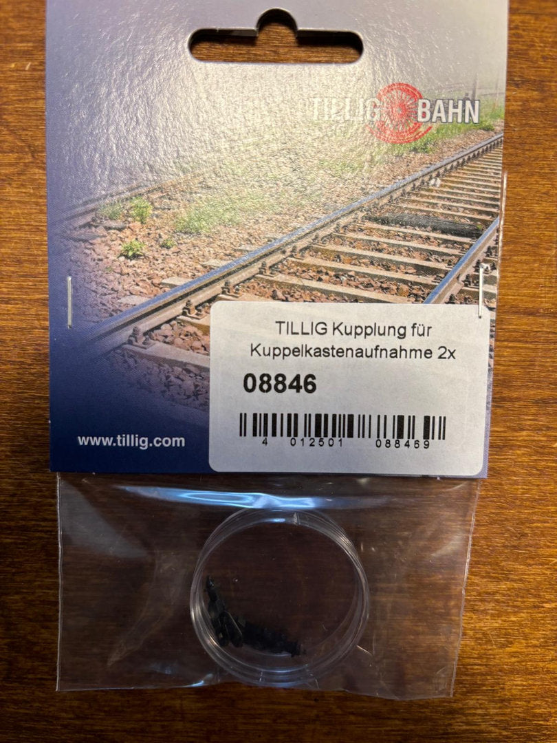 Tillig, 08846, Kupplung für Kuppelkasten, 2 Stück / TT